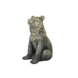 Patsas karhu istuu 37x31x46 cm