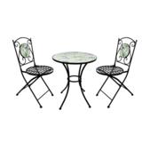 Pöytä ja 2 tuolia set mosaiikki Iiris