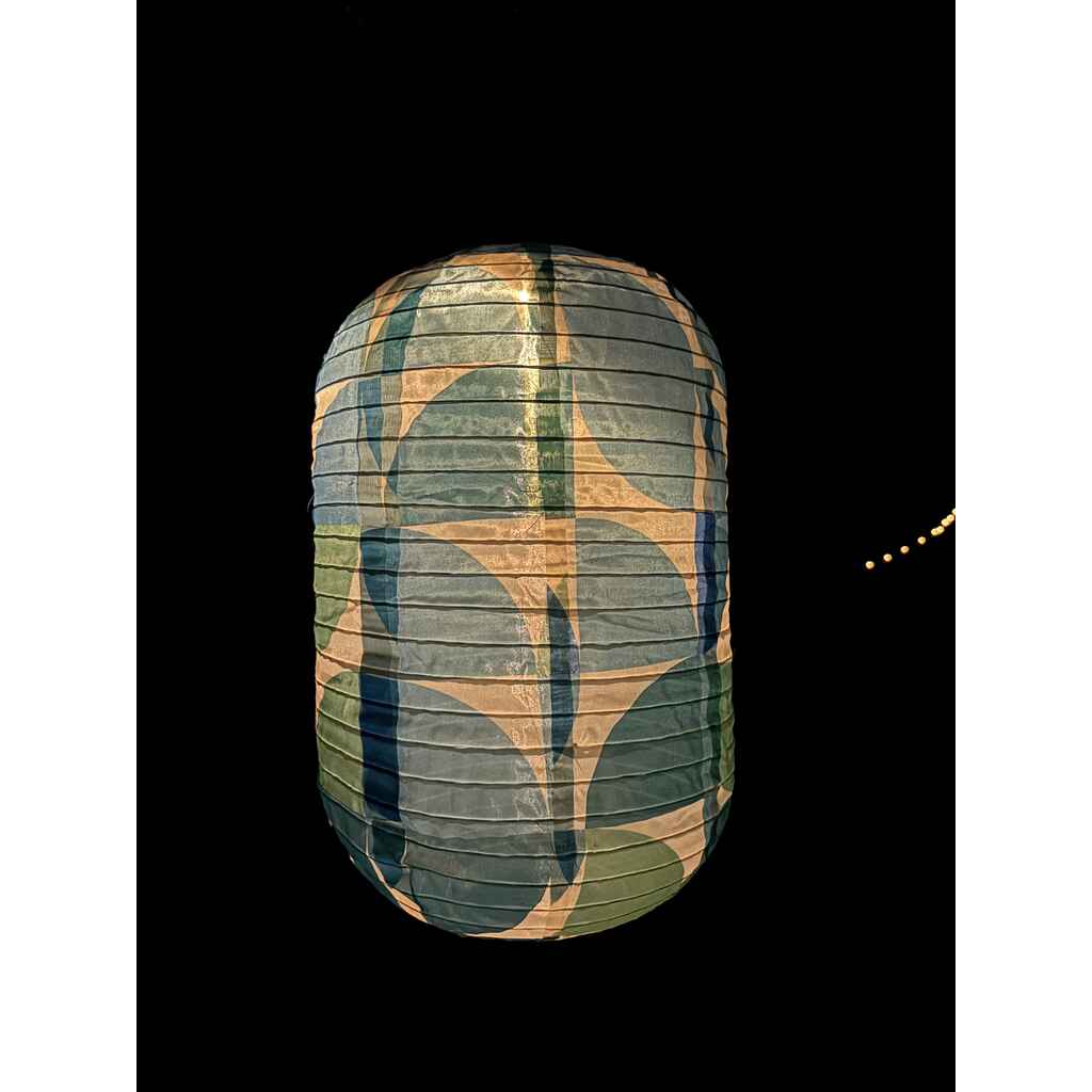 Solar kankainen sininen retro 40 cm