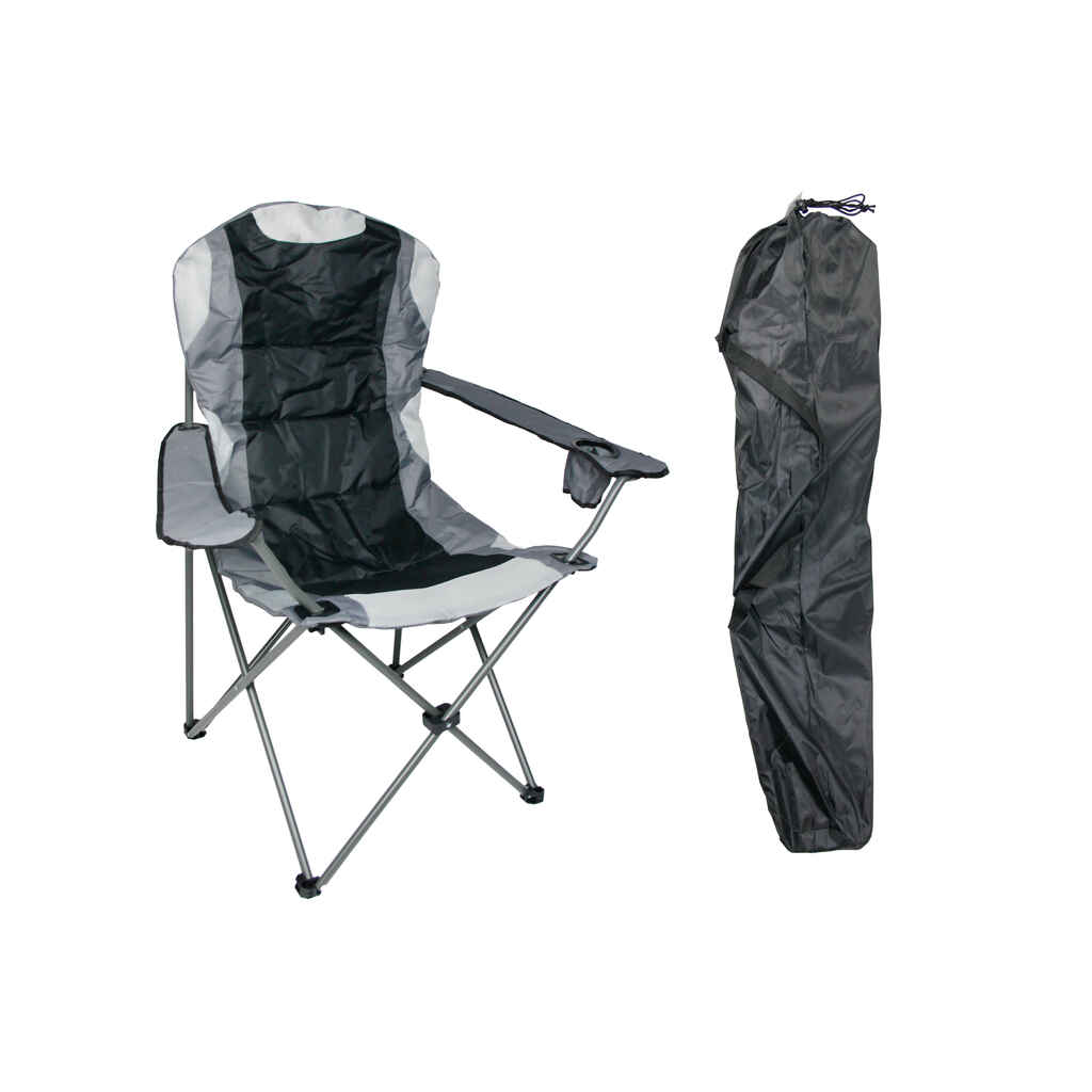 Retkeilytuoli musta-hamaa