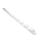 Valokate trapetsi PE muototiiviste 990 mm valkoinen