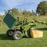 Krone EasyCut TC 320 CV meno-paluu murskain karhonyhdistäjällä