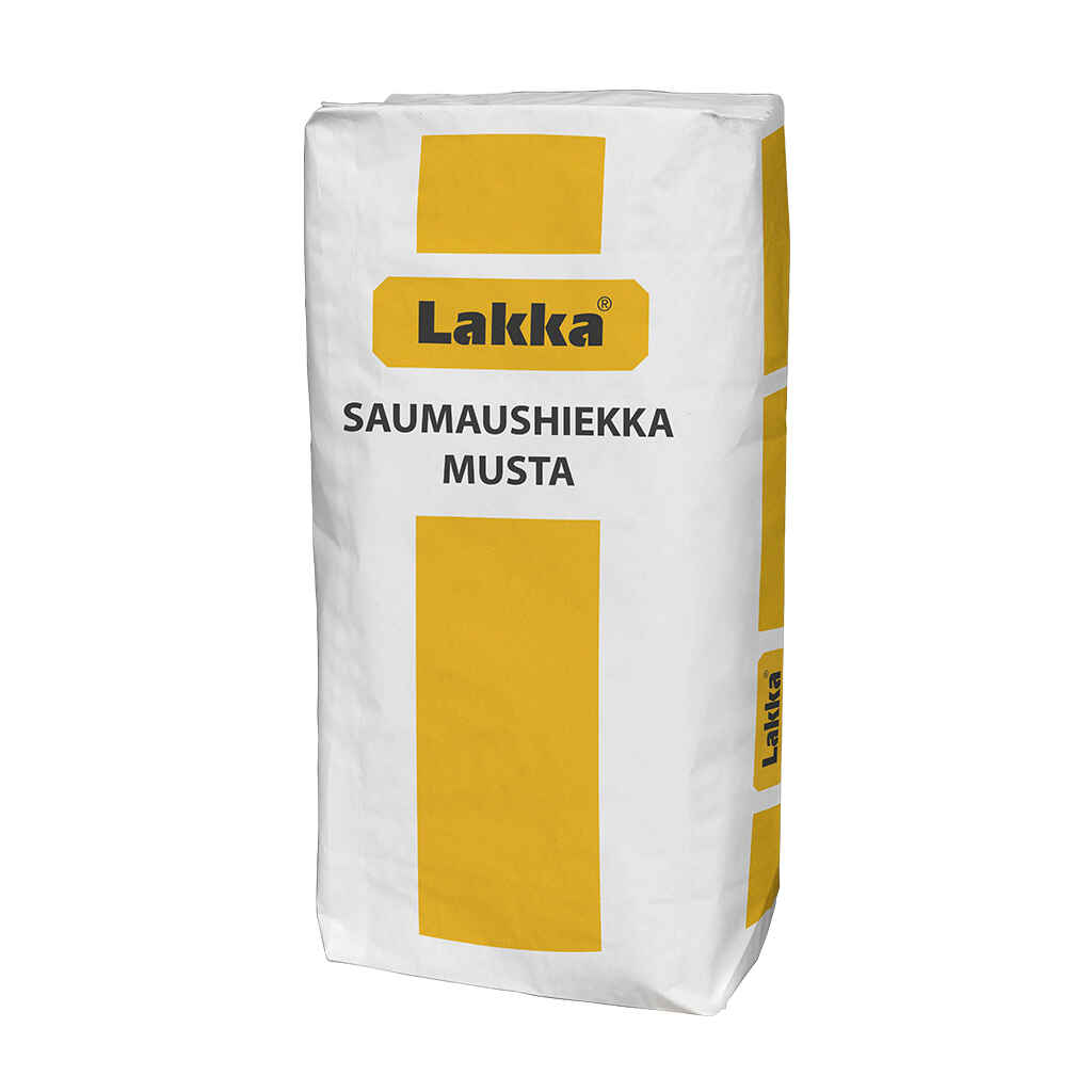 Saumaushiekka musta 20 kg Lakka