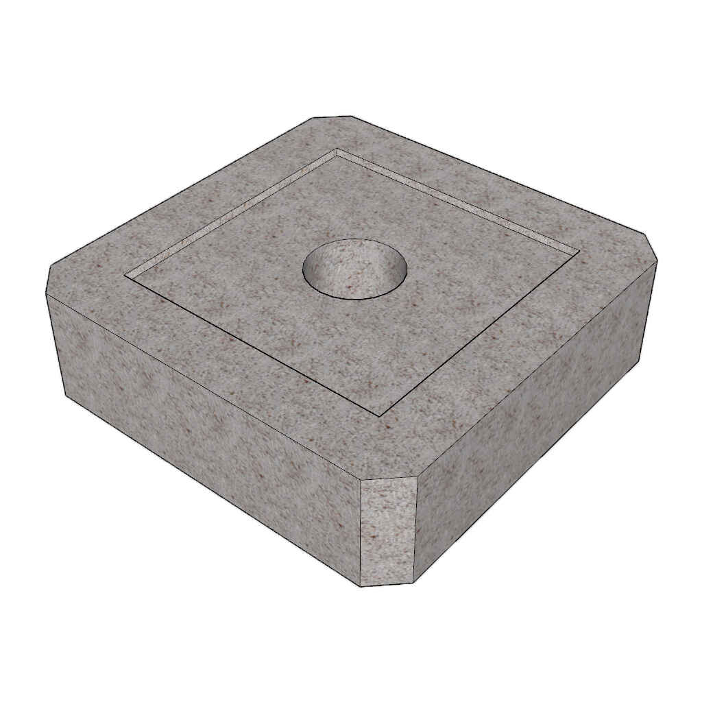 Perustuslaatta 360x360x100