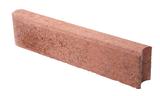 Nurmikon reunakivi punainen, 135x80x600 mm, Lakka