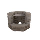 Lohkomuurikigrilli Kipinä harmaa Lakka