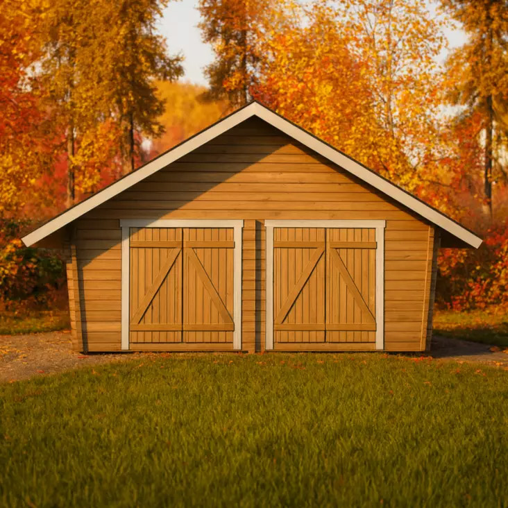 Hirsilato U-XXL Vino-Umpiseinä 25m2