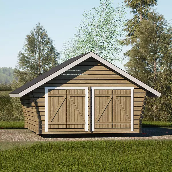 Hirsilato R-XL Vino-Rakoseinä 20m2