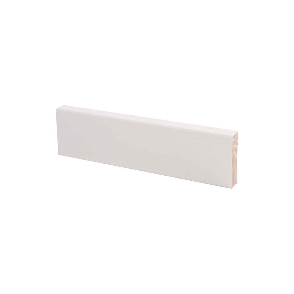 Peitelista sormijatkettu oksaton mänty 12x42x2700 valkoinen, paketti