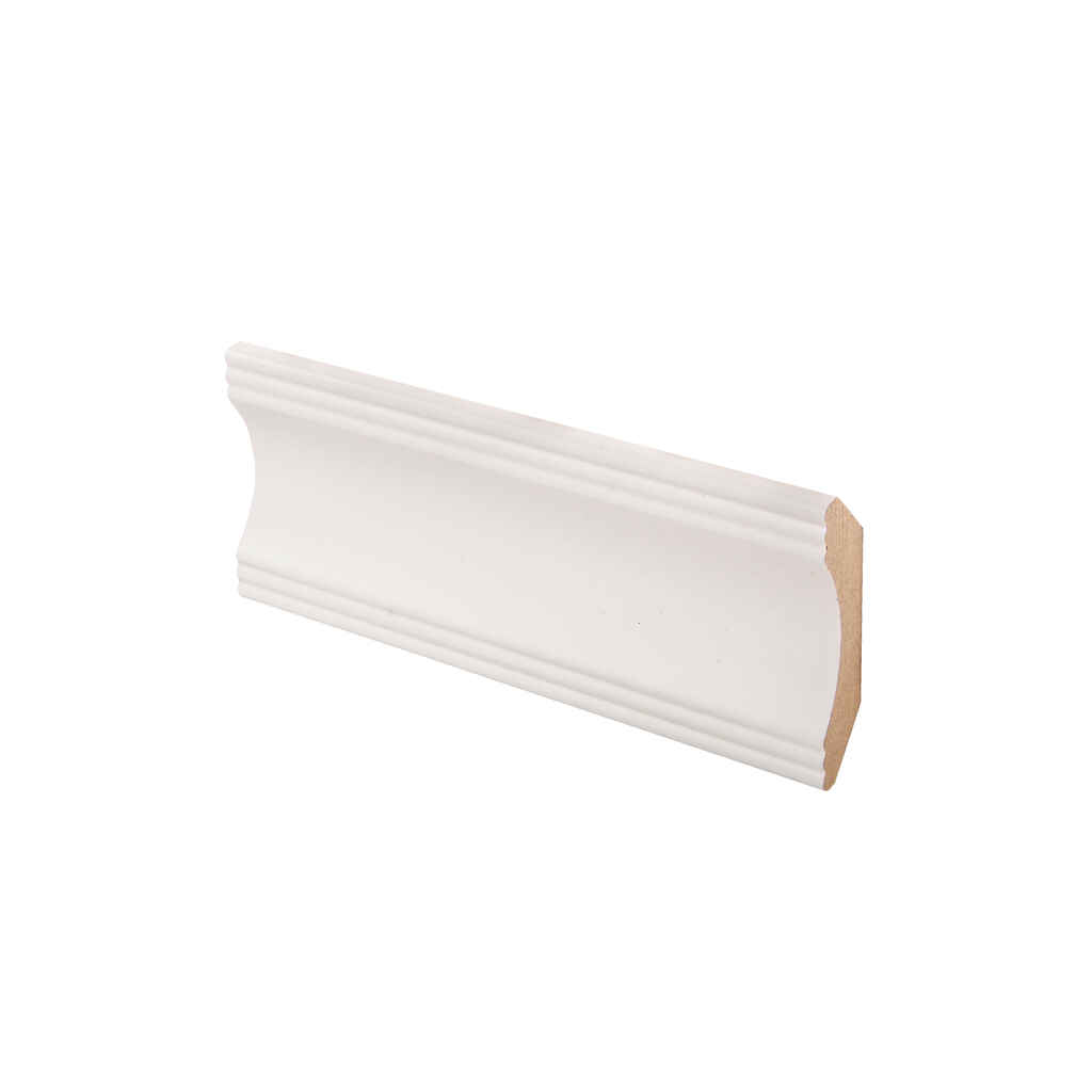 Kattolista MDF 42x42x2750 valkoinen, paketti