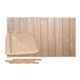 Kattopaneeli ST5-5 14x95x2100 Puuvalmis, TK-Kuusesta, 5 kpl/pkt
