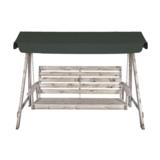 Pihakeinu 3-istuttava vaaleanharmaa