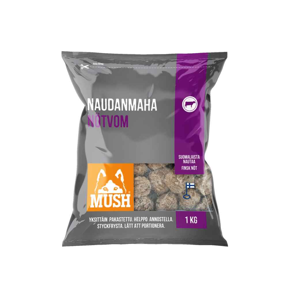 Mush Basic pullat Naudanmaha 1 kg