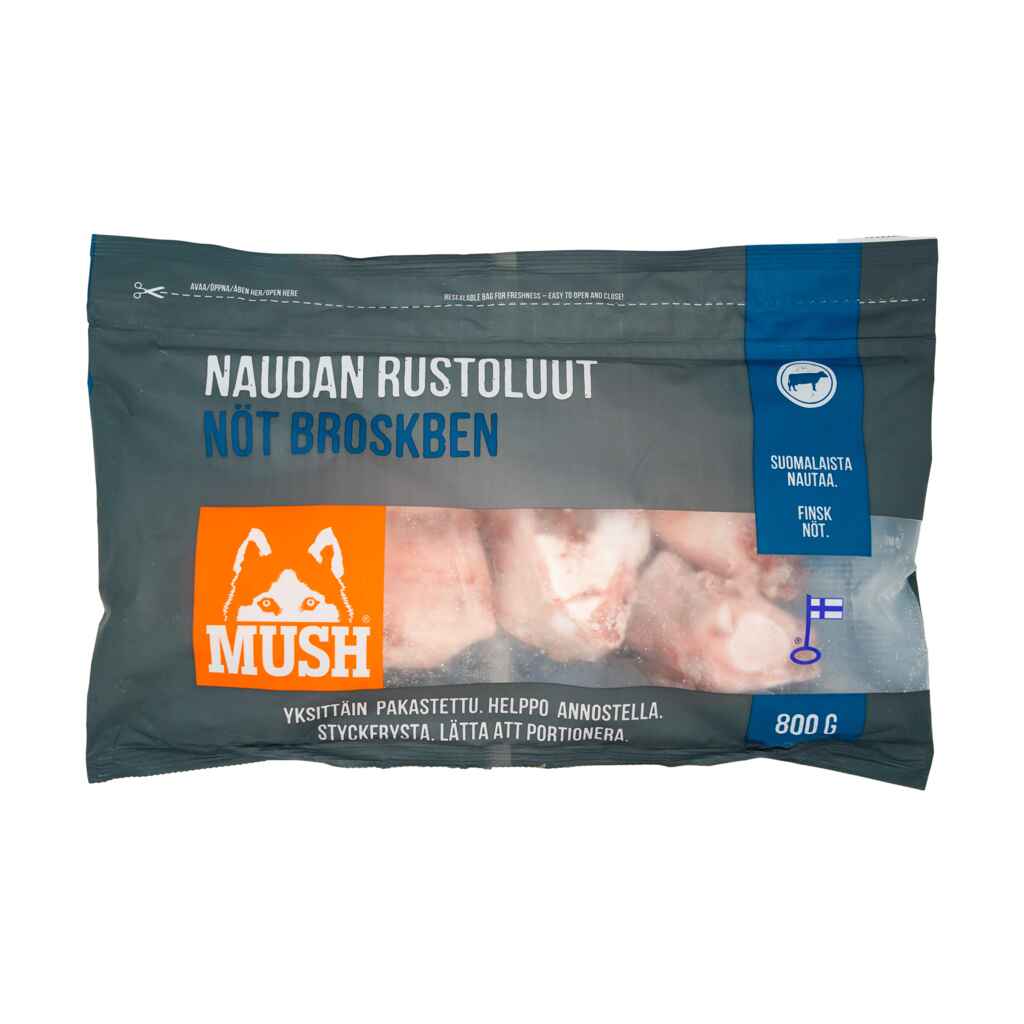 Mush Basic Naudan rustoluut 800 g