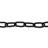 Koristeketju musta 2,5 m 2 mm