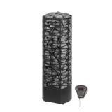 Sähkökiuas Narvi Saana 9,0 kW musta