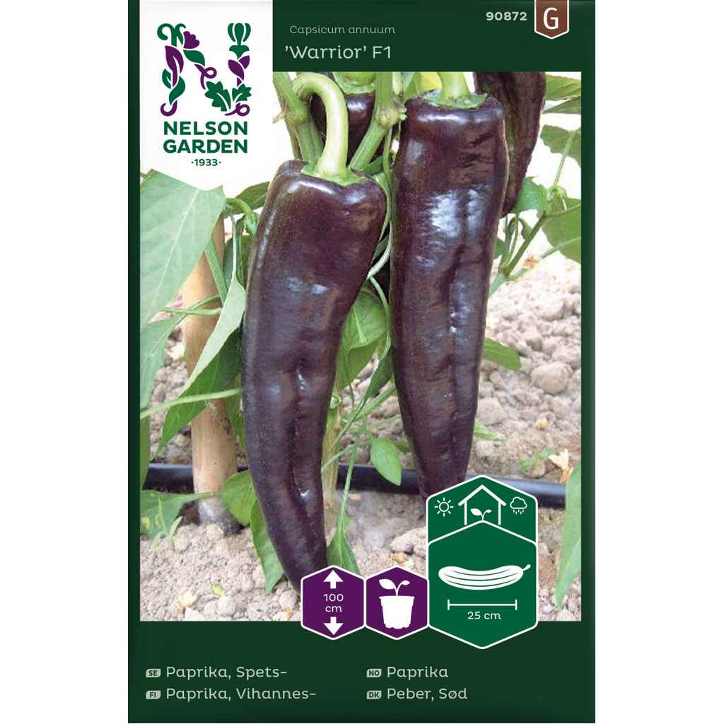 Vihannespaprika 'Warrior' F1