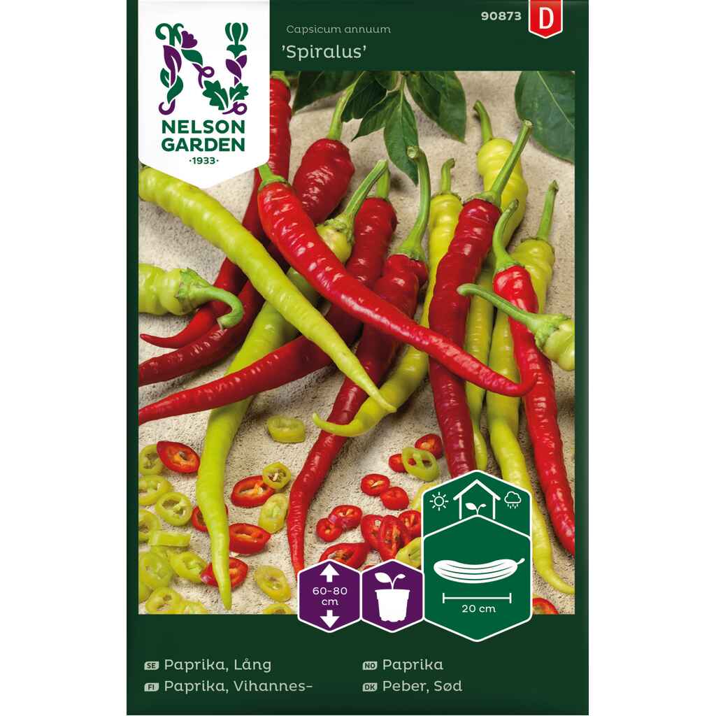 Vihannespaprika 'Spiralus'