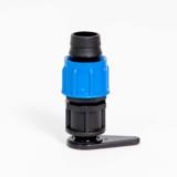 Lähtöliitin 22 mm:n tihkuletkulle