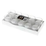 Polar lyhtykynttilä valkoinen 5x6 cm, 10 kpl