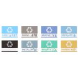 Jäteastiatarrat 8 kpl Suomi