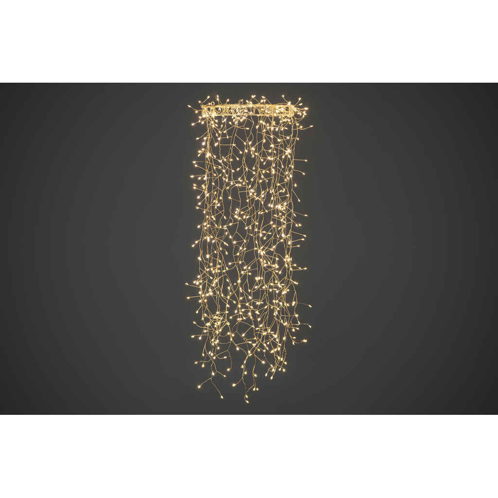 Valokoriste kehrä roikkuva 600 LED