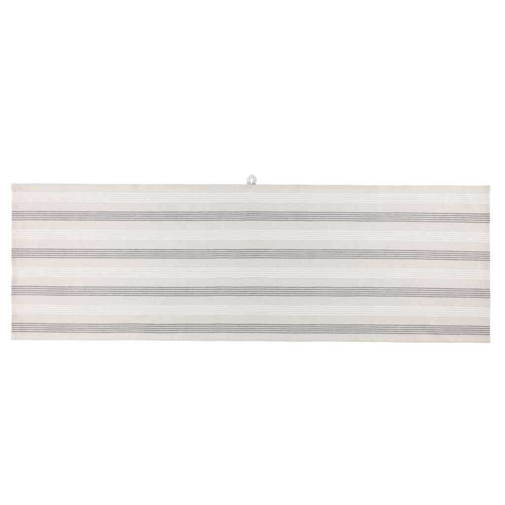 Laudeliina raita ruskea-valkoinen 150x50 cm