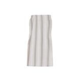 Kietaisupyyhe 85x145cm ruskea valkea