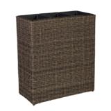 Polyrottinkiruukku 4 ruskea