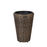 Polyrottinkiruukku 5 ruskea