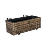 Polyrottinkiruukku 8 beige