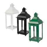 Lyhty metallinen värilajajitelma, 30,5 cm