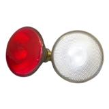 Lämpölamppu 100 W punainen puristelasi