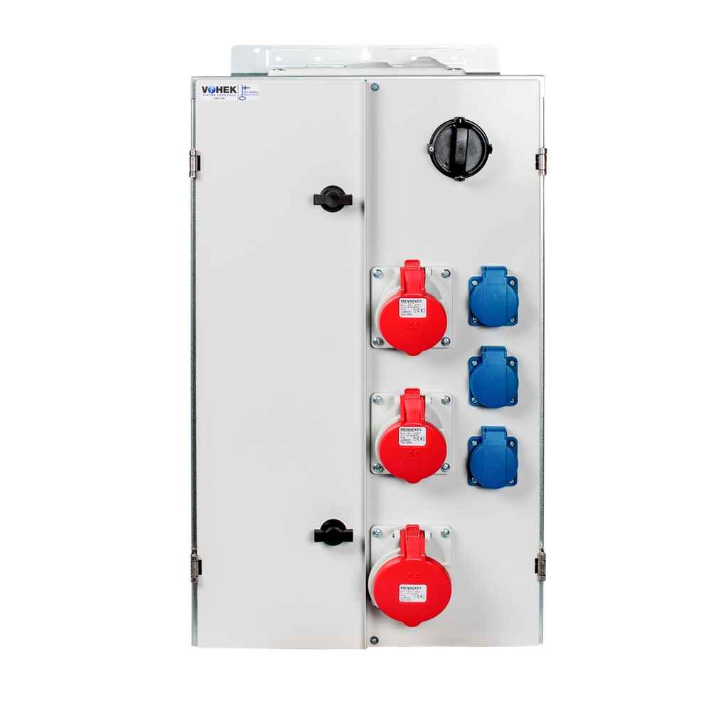 Pistorasiakeskus Voima 0123 80A IP44