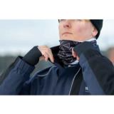 Tuubihuivi Wahlstén talvi musta/valkoinen