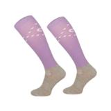 Ratsastussukat Wahlstén Heart lila