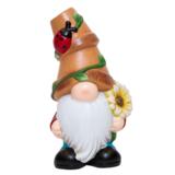 Puutarhatonttu kukka keltainen 30 cm