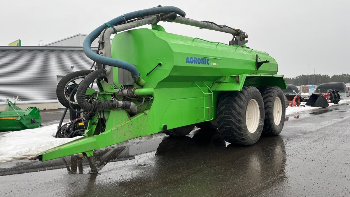 Agronic 17m3 Vaunu+pumppukuormain